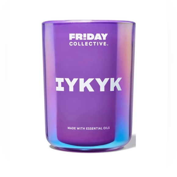Friday Collective IYKYK 8oz Candle - Picture 4 of 4